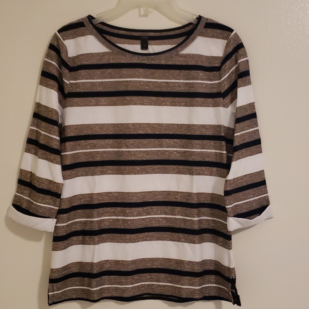 J. Crew Striped top